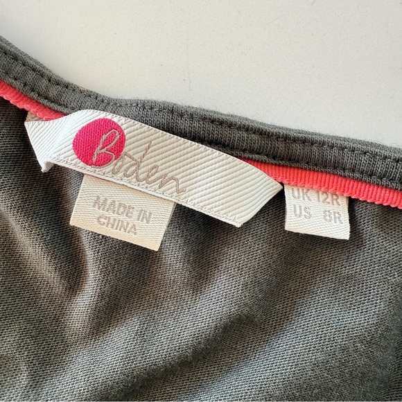 Boden-Melinda Green and Gold- Polka Dot- Tank Dress-Pockets-Spring- Size 8 - Picture 2 of 12